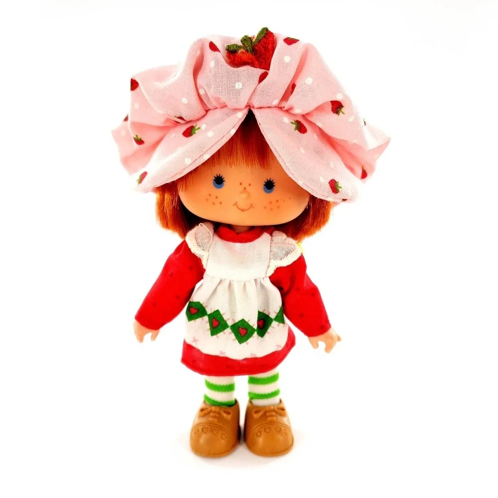 Vintage Strawberry Shortcake Doll w/ Custard 43020 Complete In Box Kenner